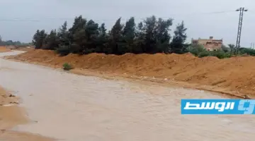 نزوج عائلات في تهالة نتيجة الأمطار الغزيرة والتقلبات المناخية